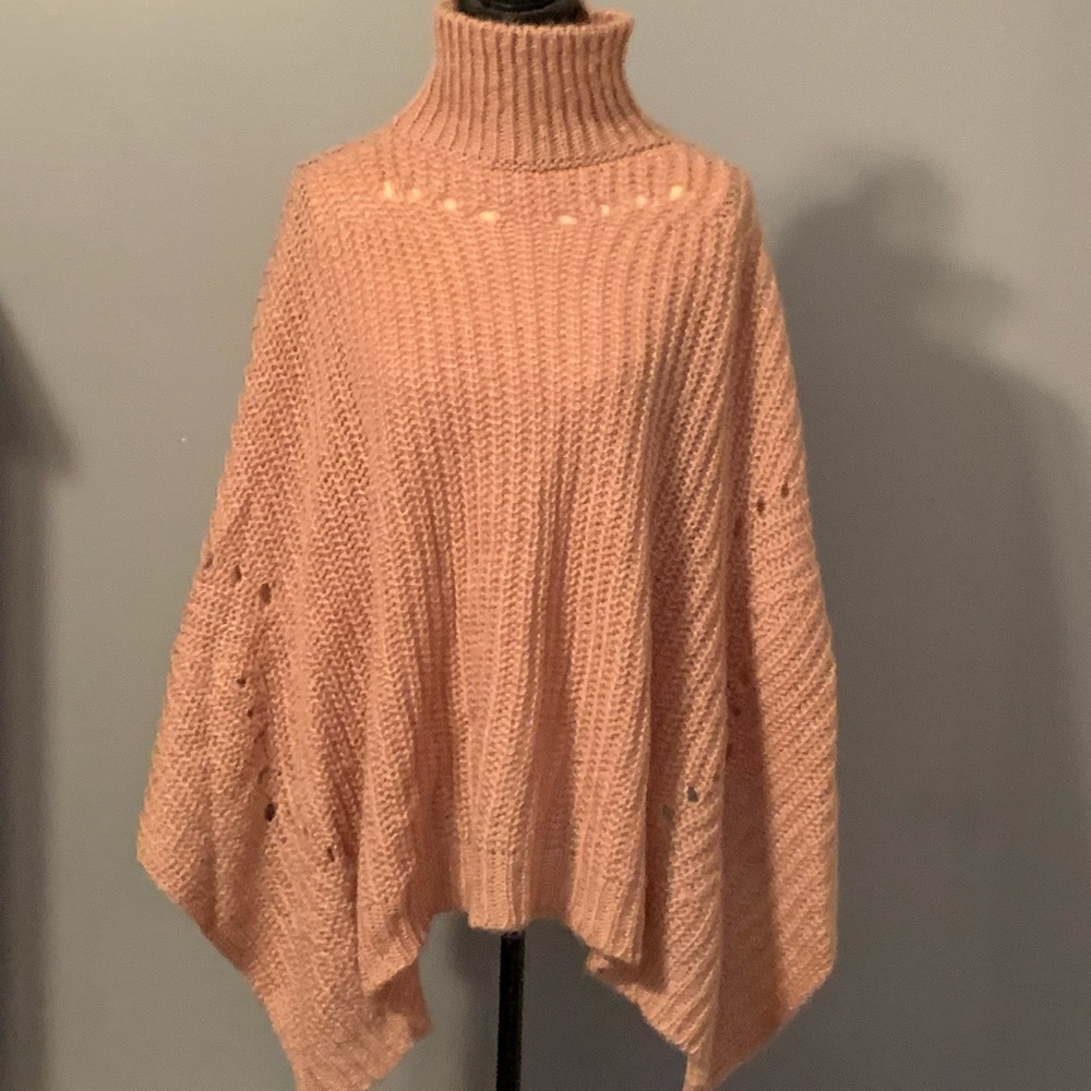Steve Madden Sweater Poncho NWT